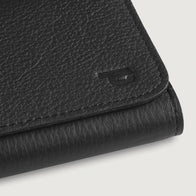 Taylor Black Leather Continental Wallet by Dash Racegear - unisex Leather Accessories view 6