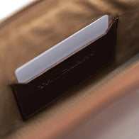 The Baxter Vintage Brown Leather Laptop Sleeve by Dash Racegear - unisex Leather Bag view 6