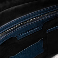 The Captain Midnight Blue Leather Briefcase by Dash Racegear - men Leather Bag view 8