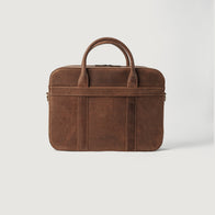 The Captain Vintage Tan Brown Leather Briefcase by Dash Racegear - men Leather Bag view 4