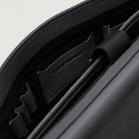 The Carismatico Grey Leather Messenger Bag by Dash Racegear - men Leather Bag view 7