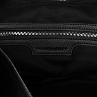 The Darrio Black Leather Duffle Bag by Dash Racegear - unisex Leather Bag view 7