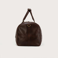 The Darrio Vintage Brown Leather Duffle Bag by Dash Racegear - unisex Leather Bag view 6