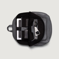 The Philos Grey Leather Backpack by Dash Racegear - men Leather Bag view 8