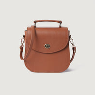 The Sandra Brown Leather Saddle Bag by Dash Racegear - unisex Leather Bag view 1