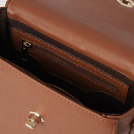 The Sandra Brown Leather Saddle Bag by Dash Racegear - unisex Leather Bag view 7
