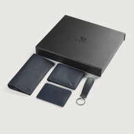 Timeless Taylen Blue Leather Gift Set by Dash Racegear - unisex Leather Accessories view 1