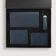 Timeless Taylen Blue Leather Gift Set by Dash Racegear - unisex Leather Accessories view 2