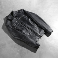 Tomachi Black Leather Jacket by Dash Racegear - women Jacket view 7