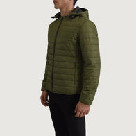 Tyler Green Hooded Puffer Jacket by Dash Racegear - men Jacket view 2