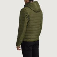 Tyler Green Hooded Puffer Jacket by Dash Racegear - men Jacket view 5