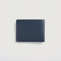 Voren Blue Leather Bi-fold Wallet by Dash Racegear - unisex Leather Accessories view 2
