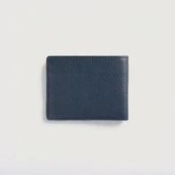 Voren Blue Leather Bi-fold Wallet by Dash Racegear - unisex Leather Accessories view 2