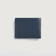 Voren Blue Leather Bi-fold Wallet by Dash Racegear - unisex Leather Accessories view 2