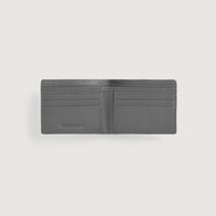 Voren Grey Leather Bi-fold Wallet by Dash Racegear - unisex Leather Accessories view 3
