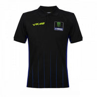 Polo triko Valentino Rossi VR46 - YAMAHA BLACK - DASH RACEGEAR - image 1