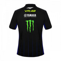 Polo triko Valentino Rossi VR46 - YAMAHA BLACK - DASH RACEGEAR - image 2