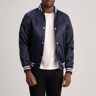 Xander Blue Varsity Jacket by Dash Racegear - men Jacket view 3