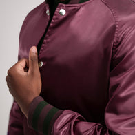 Xander Maroon Varsity Jacket by Dash Racegear - men Jacket view 6
