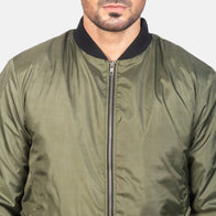 Zack Green Bomber Jacket by Dash Racegear - men Jacket view 6