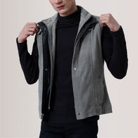 Zane Grey Suede Vest by Dash Racegear - men Jacket view 1