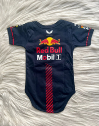 Red Bull Racing F1 Limited Edition Baby romper 100% cotton - Style 1 - baby romper image 2