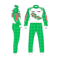 Tony Kart Sublimation Printed Go Kart Driver Racing Suit – Pro Overall | DASH RACEGEAR