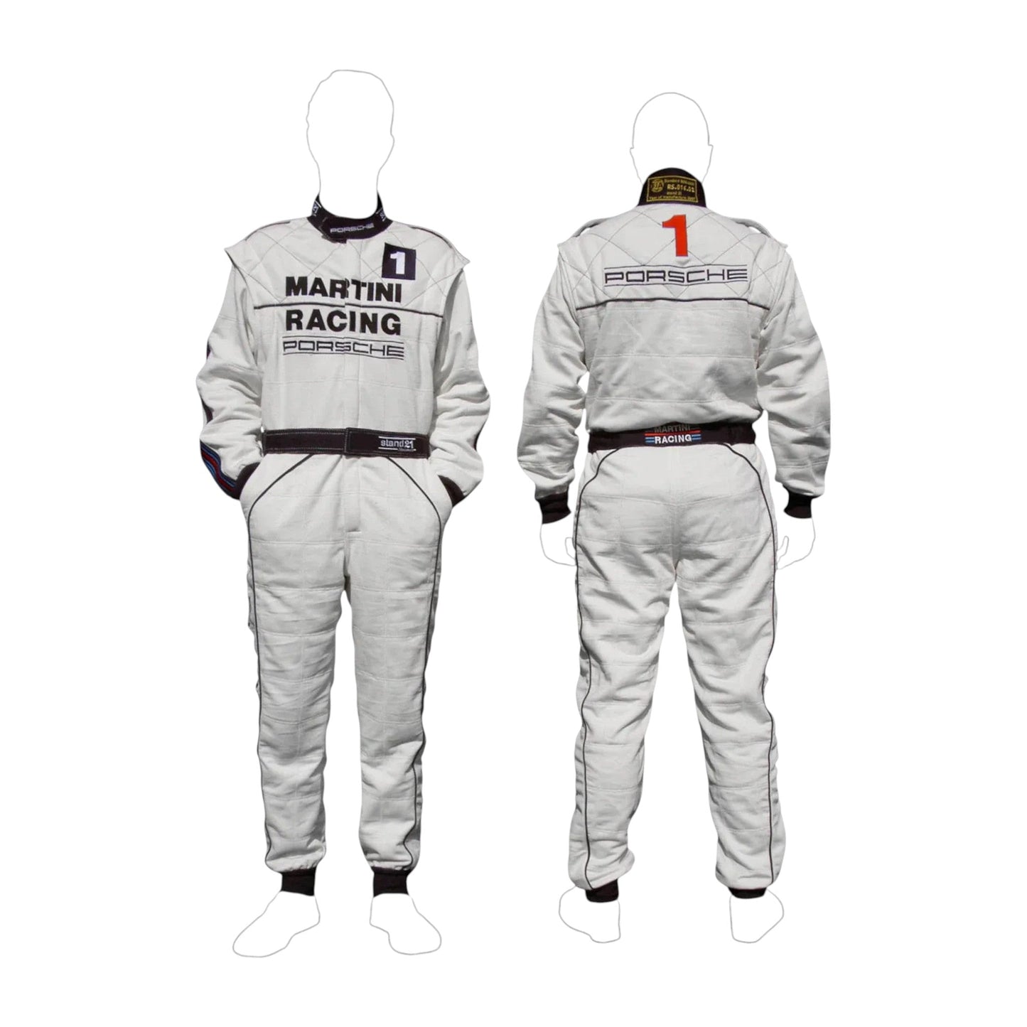 Martini Porsche Motorsport Overall Go Kart Racing Suit | DASH RACEGEAR
