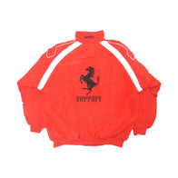 Ferrari Vodafone F1 Vintage Racing Jacket Red Black | DASH RACEGEAR