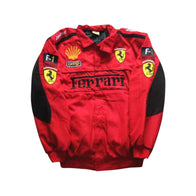 Ferrari F1 Vintage Racing Jacket Red Heritage Edition | DASH RACEGEAR