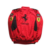 Ferrari F1 Vintage Racing Jacket Red Heritage Edition | DASH RACEGEAR