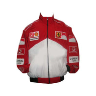 Michael Schumacher Ferrari F1 Vintage Racing Jacket | DASH RACEGEAR