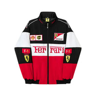 Ferrari F1 Scuderia Vintage Racing Jacket Heritage | DASH RACEGEAR