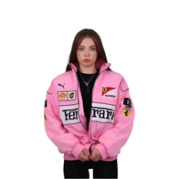 Scuderia Ferrari Pink F1 Vintage Racing Jackets | DASH RACEGEAR
