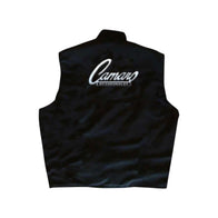 Camaro Black Vintage Racing Vest – Muscle Style | DASH RACEGEAR