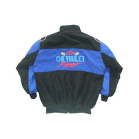 Chevrolet Vintage Racing Jacket Black & Blue Edition | DASH RACEGEAR
