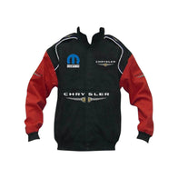 Chrysler Mopar Retro Racing Jacket Black Red Edition | DASH RACEGEAR
