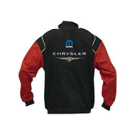 Chrysler Mopar Retro Racing Jacket Black Red Edition | DASH RACEGEAR