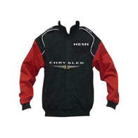 Chrysler HEMI Black Red Retro Racing Jacket Edition | DASH RACEGEAR