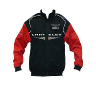 Chrysler 300C Black Red Vintage Racing Jacket | DASH RACEGEAR