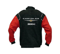 Chrysler 300C Black Red Vintage Racing Jacket | DASH RACEGEAR
