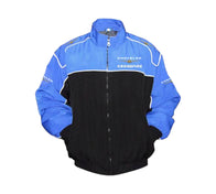 Chrysler Crossfire Black Royal Blue Racing Jacket | DASH RACEGEAR