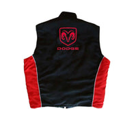 Dodge Black Red Vintage Racing Vest Streetwear | DASH RACEGEAR