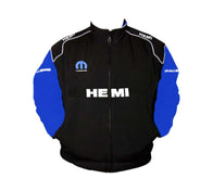 Dodge Hemi Mopar Vintage Racing Jacket Royal Blue | DASH RACEGEAR