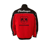 Dodge Challenger SCAT Vintage Racing Jacket Red | DASH RACEGEAR