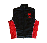 Dodge Viper Fangs Vintage Racing Vest Black Red | DASH RACEGEAR