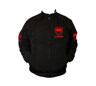 Viper Fangs Vintage Racing Jacket Black Muscle Car Edition | DASH RACEGEAR