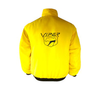 Dodge Viper Racing Vintage Jacket Yellow Muscle Car Streetwear | DASH RACEGEAR