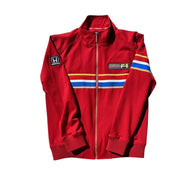 1986 Honda F1 Team Red Zipper Racing Jacket | DASH RACEGEAR