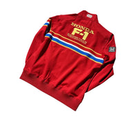 1986 Honda F1 Team Red Zipper Racing Jacket | DASH RACEGEAR